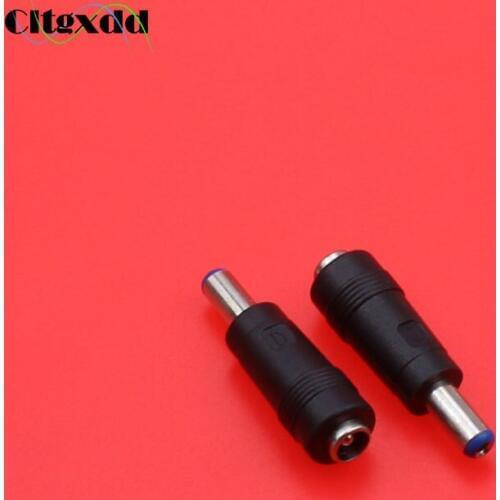 Cltgxdd Laptop monitor power adapter DC plug 5.5 * 2.5 Female to 5.5 * 2.1 Male Big turn a small socket interface connector