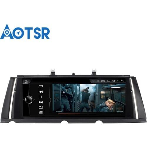 Aotsr Android 4.4 Car GPS Navigation NO DVD Player Headunit For BMW 7 Series F01 F02 2009-2012 1 Din Radio Multimedia Stereo