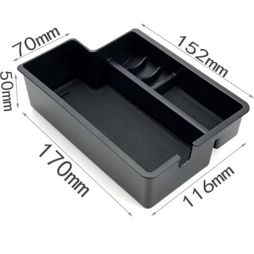 Car Armrest Secondary Storage Box Glove Pallet Fit For Mitsubishi ASX Outlander Sport RVR 2010-2019 Car Styling Accessories