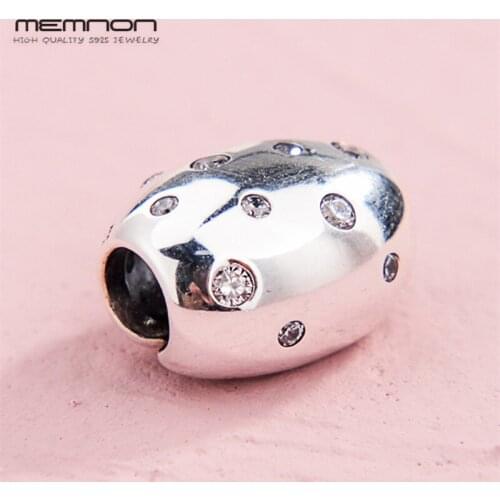 New summer 925 Sterling silver Sparkling Coffee Bean Shell Charms beads fit charm bracelets bangle DIY for women fine jewelry