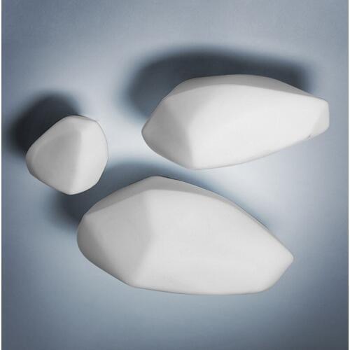 Art Geometry Creative Stone ceiling light Bedside lamp Corridor Designer Nordic style American Glass Led Wall lamp Glass