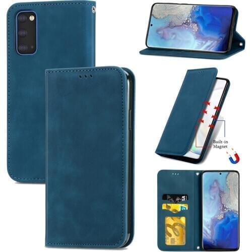 Luxury Skin Leather Case For Samsung Galaxy J4 J6 Plus A7 2018 A750 A10 A20 A30 A40 A50 A60 A70 Flip Wallet Card Slots Cover