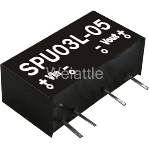 MEAN WELL original SPU03M-12 12V 250mA meanwell SPU03 12V 3W DC-DC Unregulated Single Output Converter