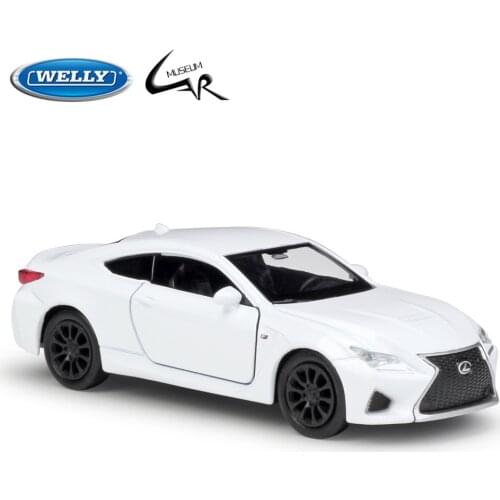 WELLY 1:36 Model Car Simulation Alloy Metal Toy Car Childrens Toy Gift Collection Model Toy Gifts Lexus RC F