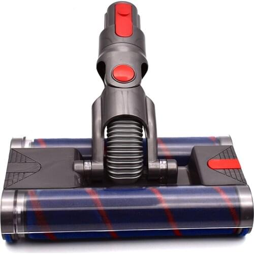 Motorized Floor Brush Head Tool For Dyson V8 V7 V10 V11 Vacuum Cleaner Double Roller Head Floor Brush Replacement