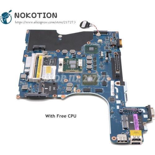 NOKOTION For Dell Precision M4500 Laptop Motherboard NAL22 LA-5573P QM57 DDR3 Free CPU FX880M graphics 1GB