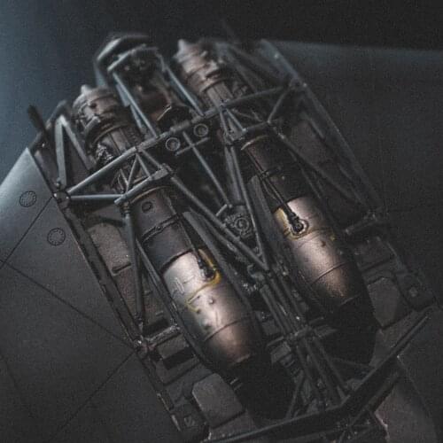 New 1/72 Fully Internal Component Model Germany Holden 229 HO229 Fighter Bomber Military Weapon High-end Collection Scene Gift