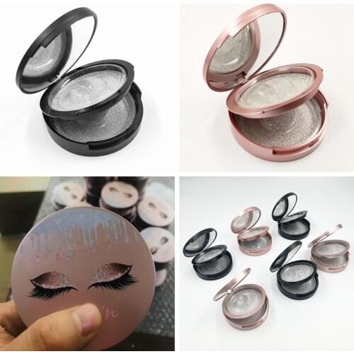 Wholesale Mink Lash Boxes Packaging Double Boxes in Bulk 3d UV Print Custom Logo Printing False Eyelashes Cases Printing Makeup