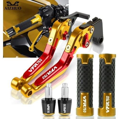 VFR 750 Handle Bar Adjustable FOR HONDA VFR750/F/R 1986-1998 1990 1995 97 Motorcycle Folding Brake Clutch Levers Extendable CNC