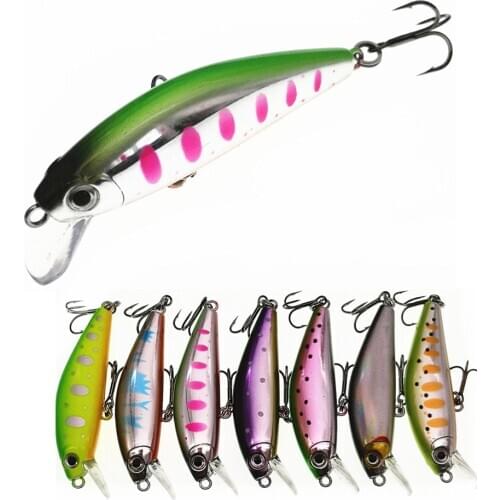 SWOLFY 4pcs/lot Fishing Lure 90mm 14.5g Sinking Minnow Hard bait Mini Minnow Treble hook Full Swimming Layer Artificial Bait