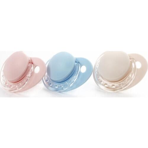 Newborn Kids Infant Baby Boys Girls Pacifier Solid Silicone Environmental Protection Dummy Nipples Feeder flexible Pacifier