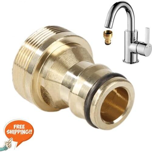 23mm Garden Watering Tools Universal Kitchen Hose Adapter Brass Hose Faucet Connector Mixer Hose Adapter Tube Joint Fitting Home