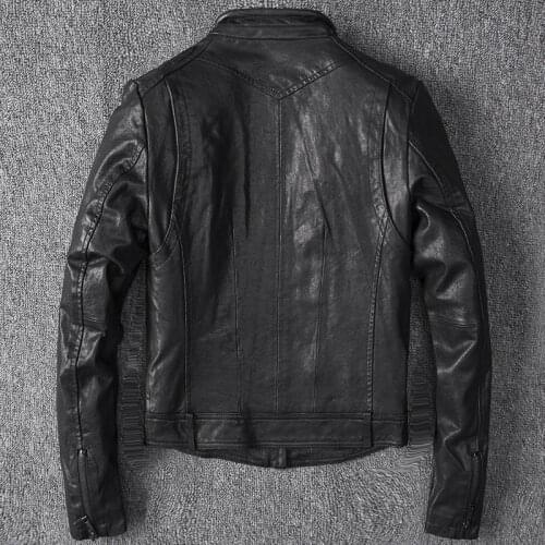 Genuine 200% Leather Jacket Women Winter Clothes Korean Moto Biker Natural Sheepskin Coat Female Real Leather Coats