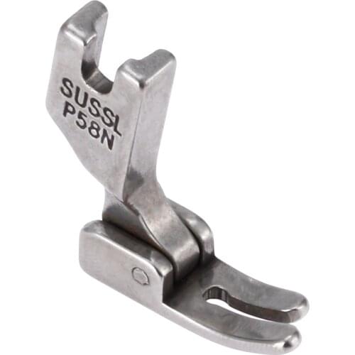 1Pc Steel P58N Industrial Sewing Machine Presser Foot Small Flat Wagon Lockstitch Presser Foot Narrow Presser Foot Pressure Foot