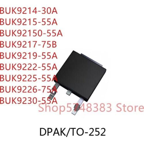 10PCS/LOT BUK9214-30A BUK9215-55A BUK92150-55A BUK9217-75B BUK9219-55A BUK9222-55A BUK9225-55A BUK9226-75A BUK9230-55A TO-252