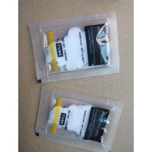 2pcs white grease oil lubricant bag for motor , gearwrench industry tool maintenance