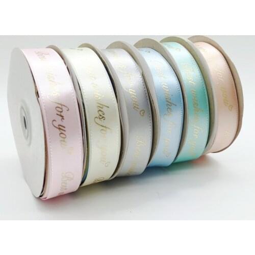 5Meters Macaron Color Wrapping Ribbon Grosgrain 20MM DIY Handmade Gift Wrapping Ribbon Bouquet Ribbons Threaded handmadeRibbon