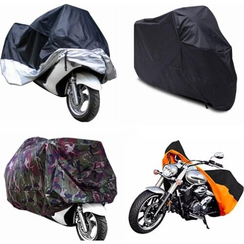 Motorcycle Accessories Waterproof Outdoor Indoor Motorcycle Cruisers Street Sport Bikes Cover UV Protective Motorbike Rain Dust