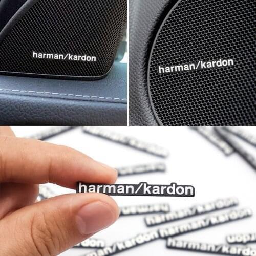 Car Audio Speaker Stickers For Harman/Kardon Acura RDX CDX MDX NSX MDX ILX Dacia Duster Sandero Stepway Lodgy Dokker Mcv 2021 2
