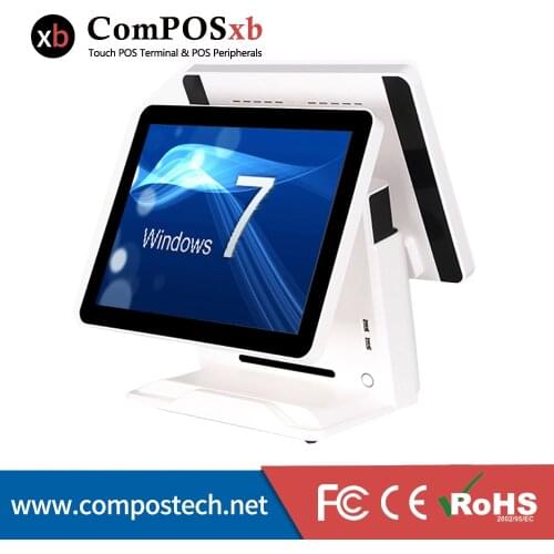 Fast Speed Processor Pos All In One Truth Flat Epos System 15 Inch Cashier Register Pos Machine For Retail