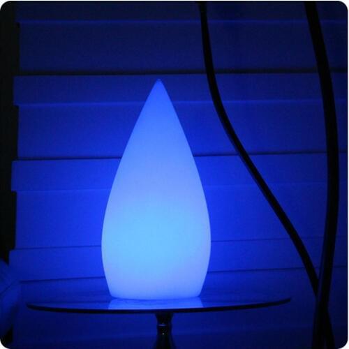 D18*H35cm LED Glowing in dark LED Table lamps living indoor decoration rechargeable led light Lamp for furniture Free Ship 1pc