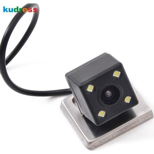 For Renault Fluence Duster 2008 2009 2010 2011 Car Rearview Rear View Camera 4LEDs Lights Backup Reverse Camera Accessories
