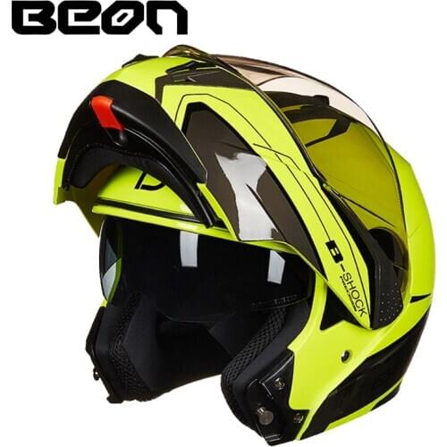 BEON 700 Motorcycle Flip Up helmets SAFETY Motorbike riding speed Protection Guard GEAR helmet Dual Visor Racing Moto Helmets