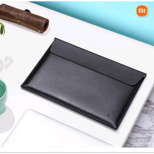 Xiaomi Notebook 12.5 Inch Black Leather Liner Protective Case Upgrade for Macbook Air 11.6 13.3 Inch Macbook 12inch