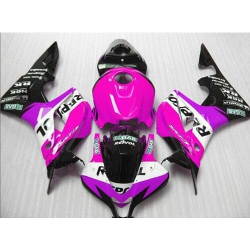 For pink white black fairings for CBR600RR 07 08 2007 2008 F5 2007 2008 07 08 CBR 600 RR 2007 2008 fairing kits for HD od5