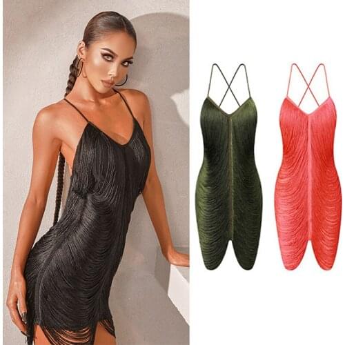 Latin Dance Skirt Leopard Print Double Encryption Fringed Skirts Lady Practice Clothes Tango Salsa Cha Cha Rumba Samba DNV12577