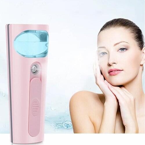 Portable handy handheld skin mister steam machine portable face nano mini facial steamer for cleaning