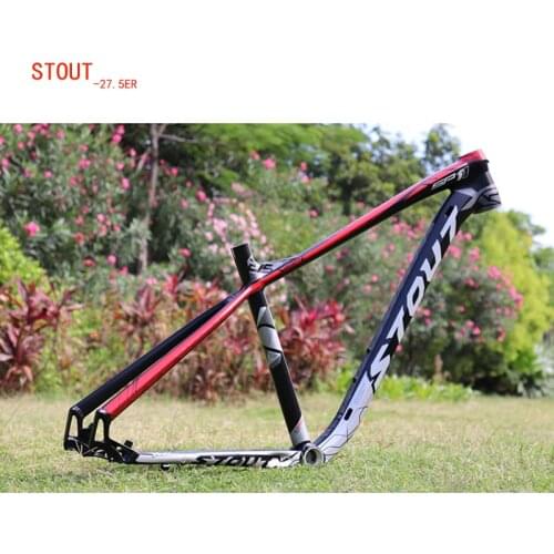 STOUT al6069 Mountain Bike Frame For 26 27.5 29er Wheelset Smooth Welding Internal Cable