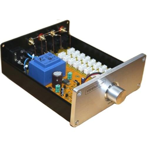 High Accuracy Relay Volume Controller RCA To XLR Balanced Convert Preamp Unbalanced Input Conversion Balanced Output