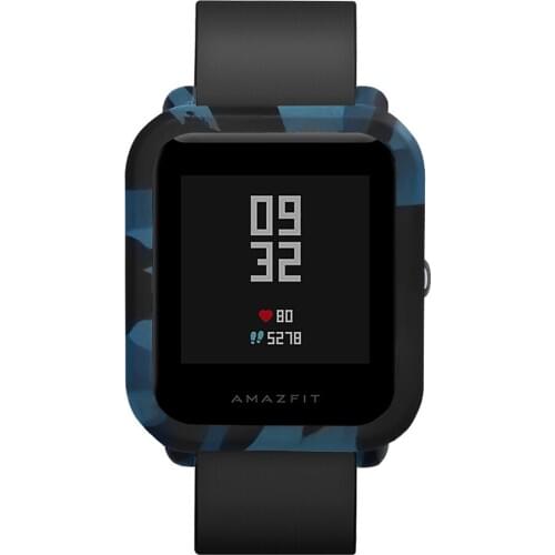 Smart Watch Protector Case Cover Skin-Friendly Frame Soft PC Case Cover Protect Case For Xiaomi Huami Amazfit Bip Youth Watch