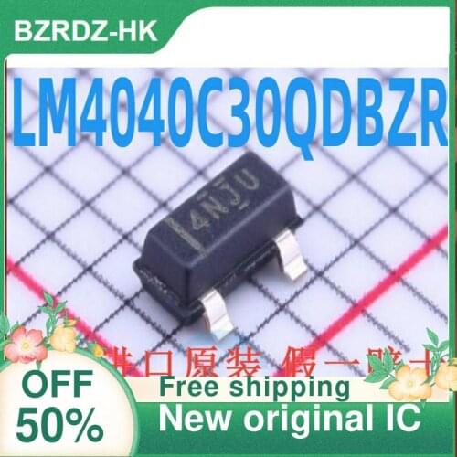 2-10PCS/lot LM4040C30QDBZR 4NJU SOT23 New original IC