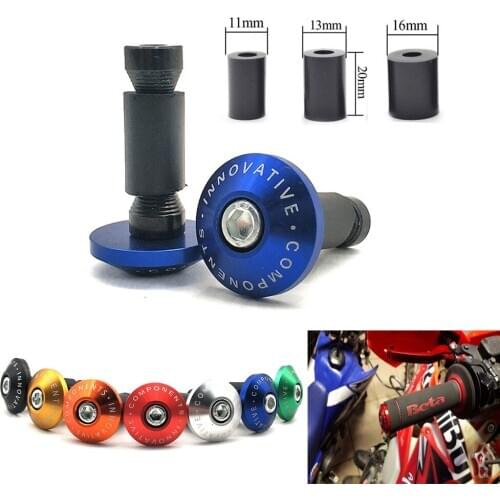 For Kawasaki gtr 1400 ZX14R Z1000SX H2R W800 Cafe 1 Pair Universal Motorcycle Handlebar Cap Handle Bar Ends Racing handlebar
