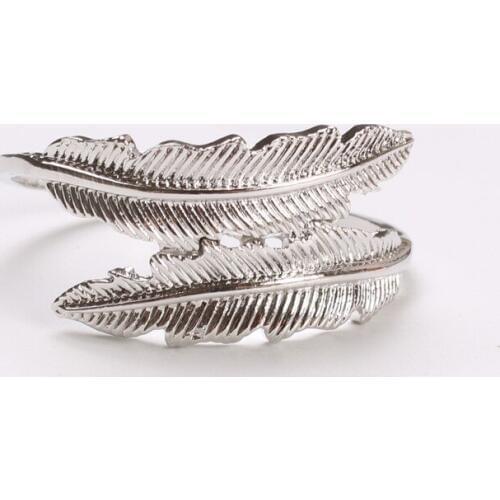 12pcs Alloy leaf napkin buckle Western buckle creative mouth towel ring napkin ring restaurant hotel napkin ring tableware