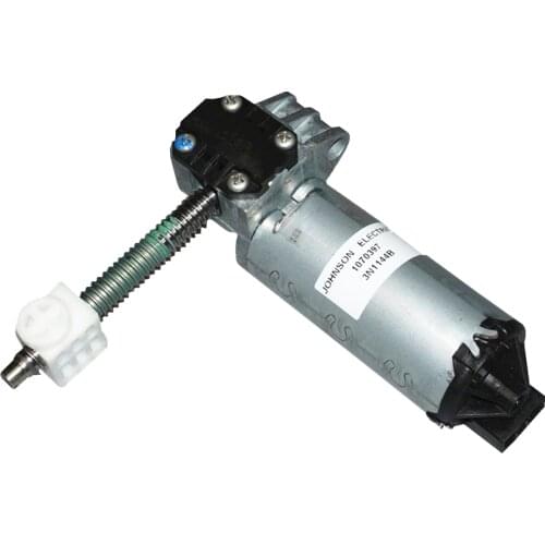 DC 12V Car Seat Screw Slider Thrust Adjustment Motor Electric Worm Gear Reducer Slider Motor