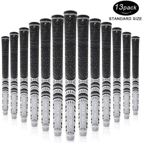 13pcs/Pack Standard Size Professional Carbon Yarn Golf Irons Grip Golf Club Wood Grip 9 Color Available Agarre Del Palo de Golf