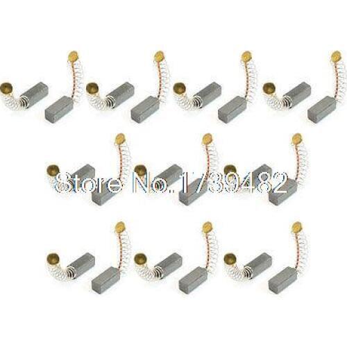 20Pcs 12mm x 5mm x 5mm Carbon Brush for Generic Electric Motor
