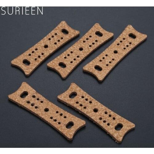 5 Pcs Hunting Microfiber Leather Slingshot Pouches Pouch For Outdoor Shooting Catapults Sling Shots Bow Replacements 60*15*19mm