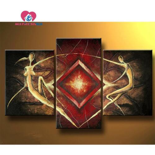 Diamond painting cartoon fantasy Diamond embroidery novelties triptych Home decorations Mosaic drawings Cross-stitch crystals