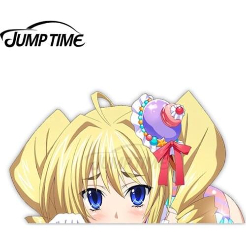 Jump Time Anime High School DxD Ravel Phenex 61 Bumper Window Helmet Vinyl Decal Peeker Car Stickers