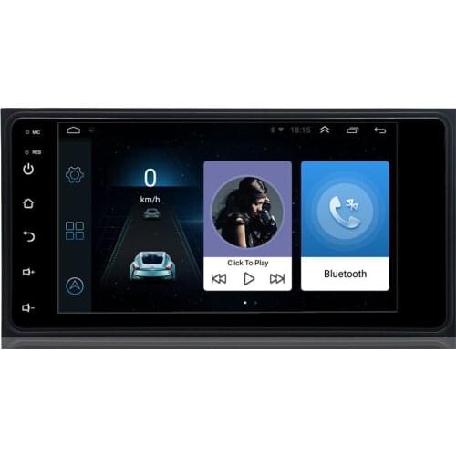 7inch Android 9.1 GPS Navigation 2Din Car Radio Touchscreen Car Multimedia Player For Universal TOYOTA Corolla