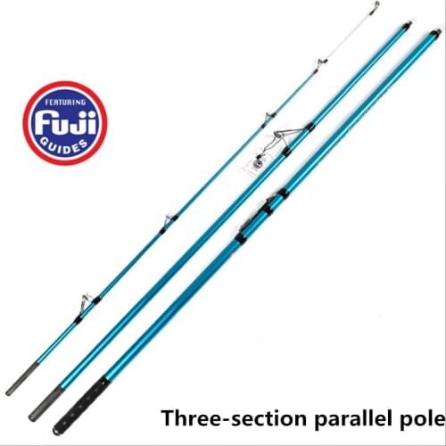 Long shot rod Japan Full Fuji Surf Rod 4.20M 46T Carbon 3 Sections 80-150G/100-250G/200-400G Surf casting rods Fishing Rod