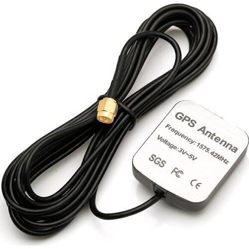 GPS Antenna GPS receiver SMA male Car DVD Navigation Night Vision Camera Car DVR Active Remote Antenna Aerial Adapter Connector