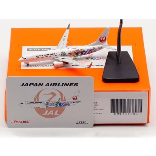1:400 Scale B737-800 JA330J Planes Model Airplanes JAL Japan Airlines Alloy Aircraft Plane Collectible Model Souvenir Gift