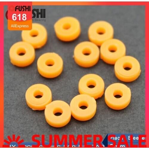 Plastic Axle Sleeve Shaft Sleeve 2mm 2.5mm 3mm The wheel Gear ABS Card Position Plastic Gasket Washer DIY RC Car Accessories