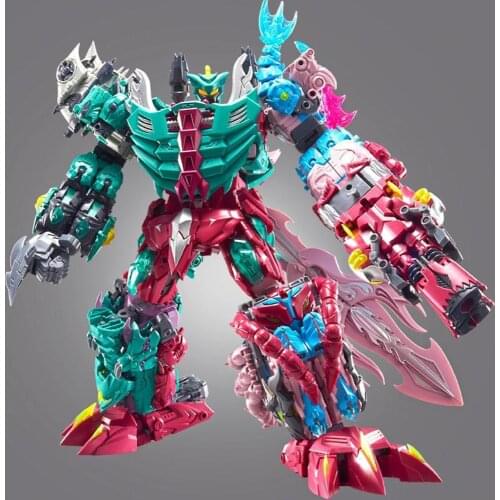 Transformation TFC Poseidon P-01-06 Mentarazor Cyberjaw Bigbite Ironshell Deathclaw Thousandkills 6in1 Oversized Action Figure