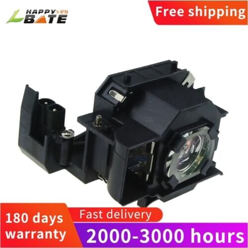 HAPPYBATE ELPLP36 / V13H010L36 Replacement Projector Lamp for PowerLite S4 EMP-S4 EMP-S42 With Housing 180 days warranty